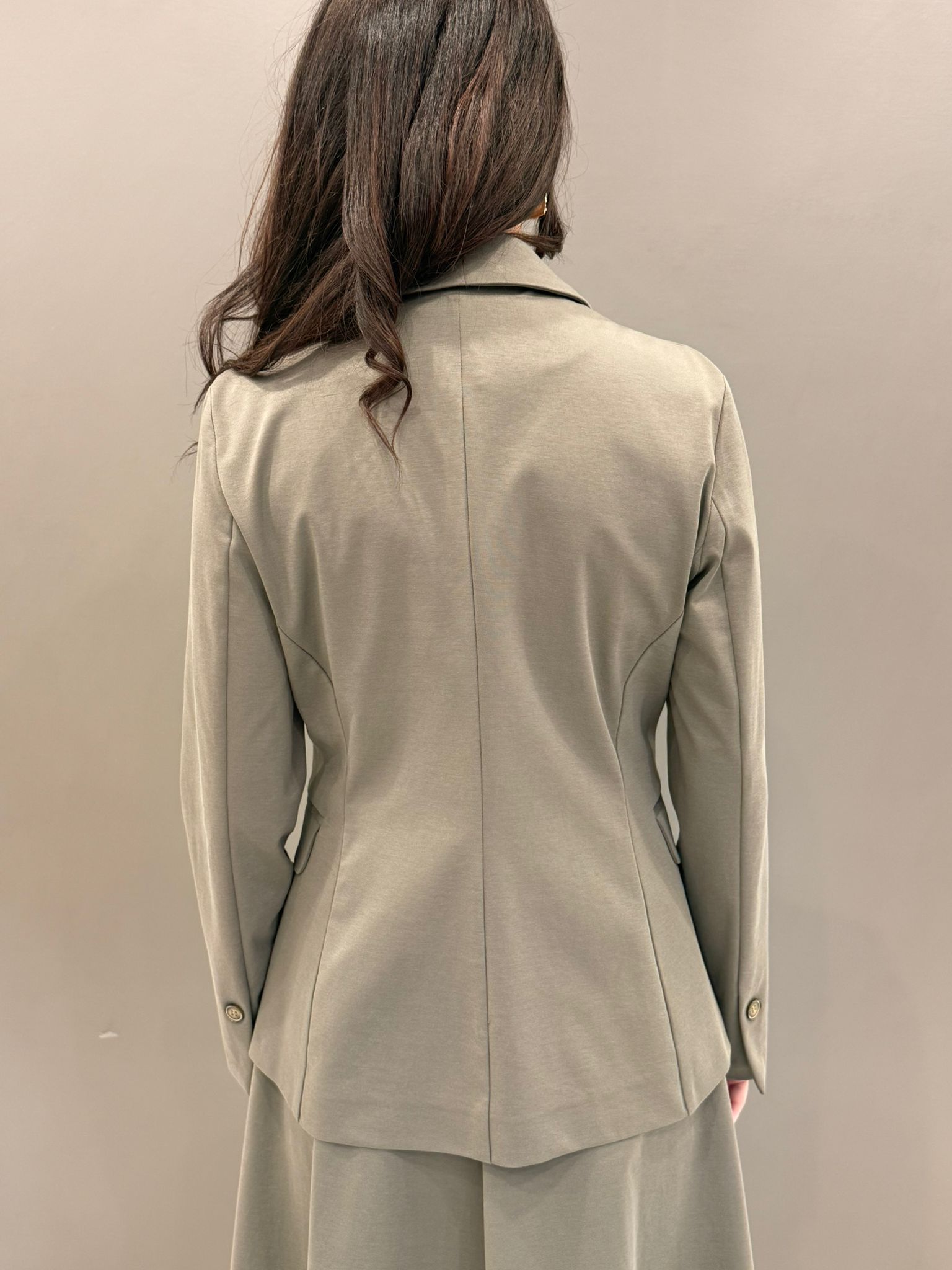 giacca jersey un bottone EC31246T999 SA CRISTINA GAVIOLI 