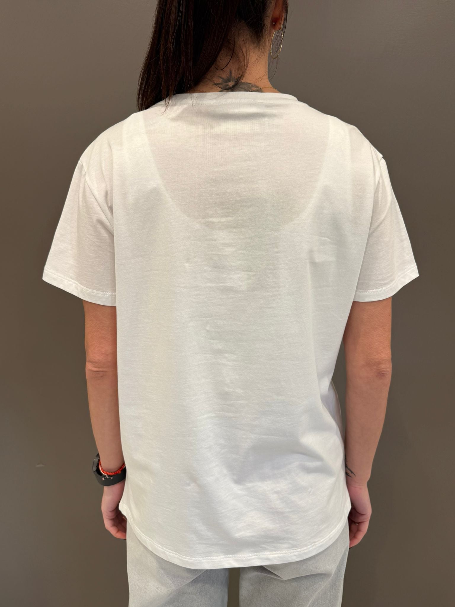 T-shirt stampa MK395 ASS CRISTINA GAVIOLI 