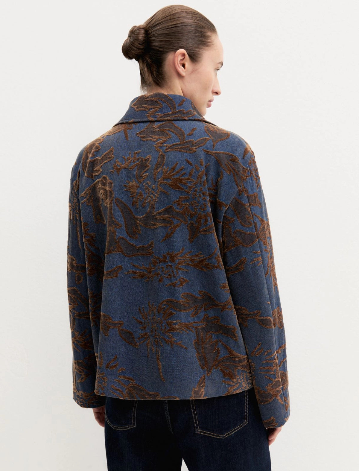 Giacca denim jaquard delavè GHIERA 001 EMME MARELLA 