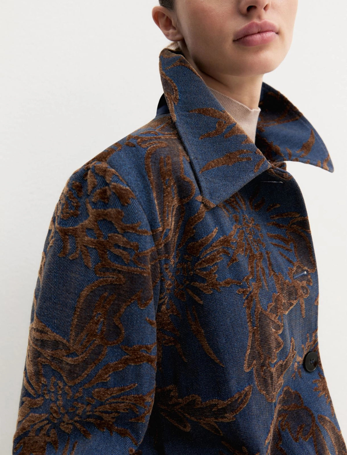 Giacca denim jaquard delavè GHIERA 001 EMME MARELLA 