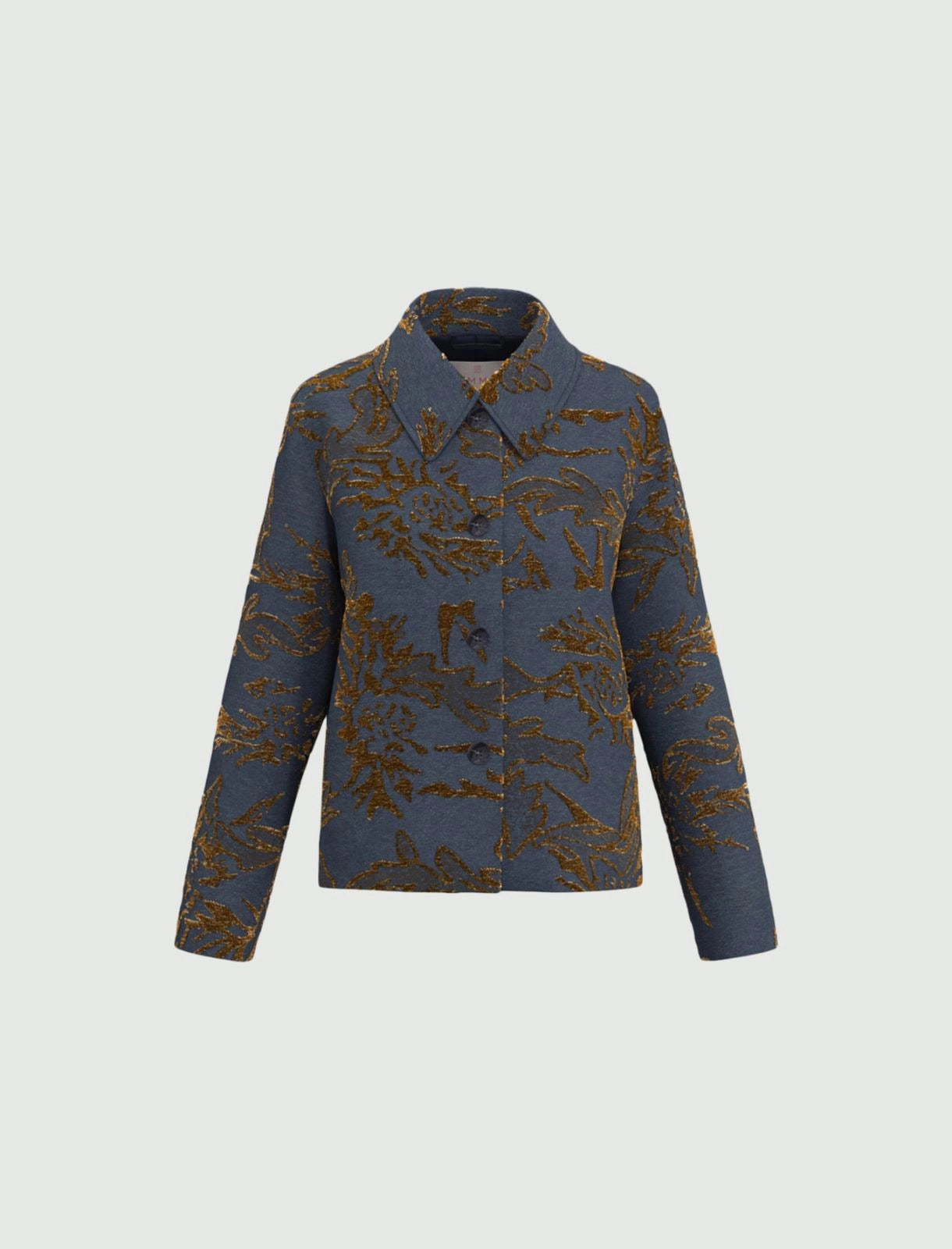 Giacca denim jaquard delavè GHIERA 001 EMME MARELLA 