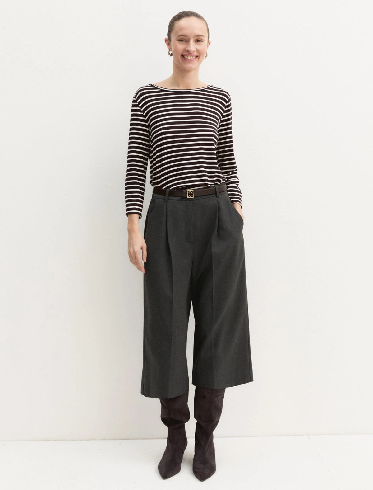 T-shirt in viscosa stretch MORA 008 EMME MARELLA 