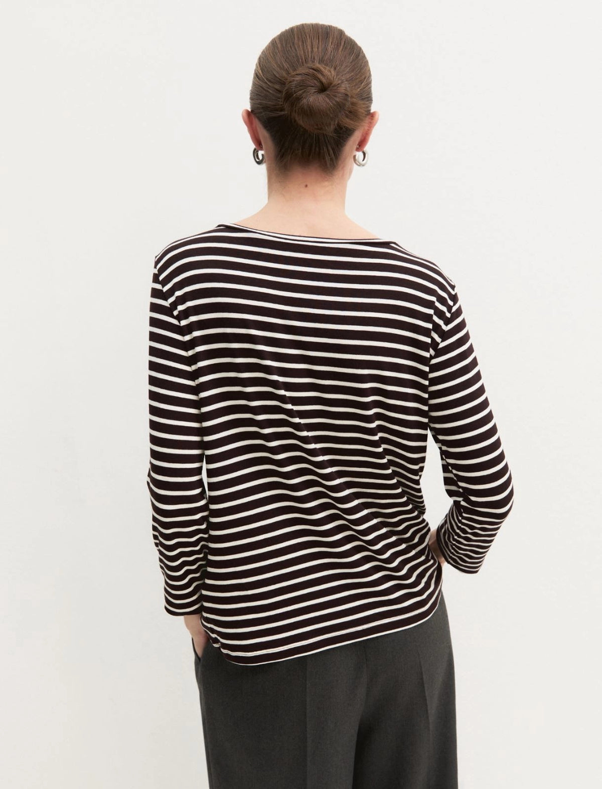 T-shirt in viscosa stretch MORA 008 EMME MARELLA 