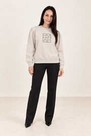 Felpa con logo con glitter QUORUM 001 EMME MARELLA 