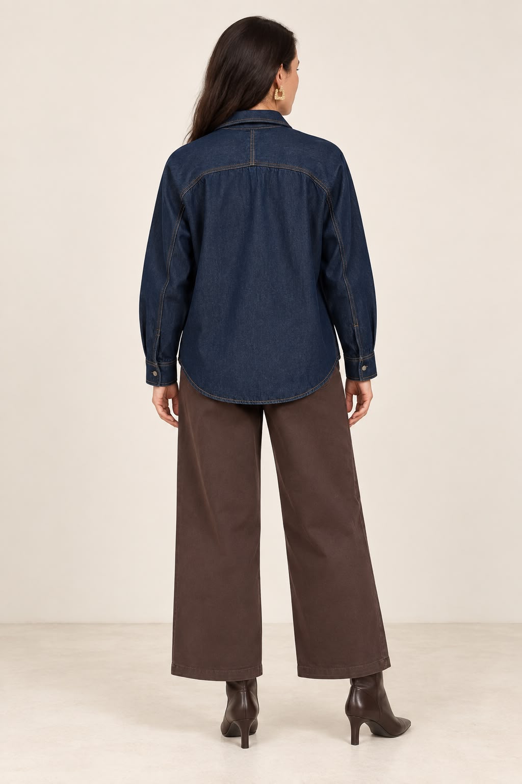 Camicia denim  over 20126563 900000209 ICHI 