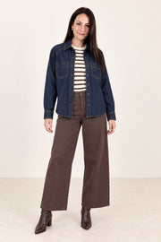 Camicia denim  over 20126563 900000209 ICHI 