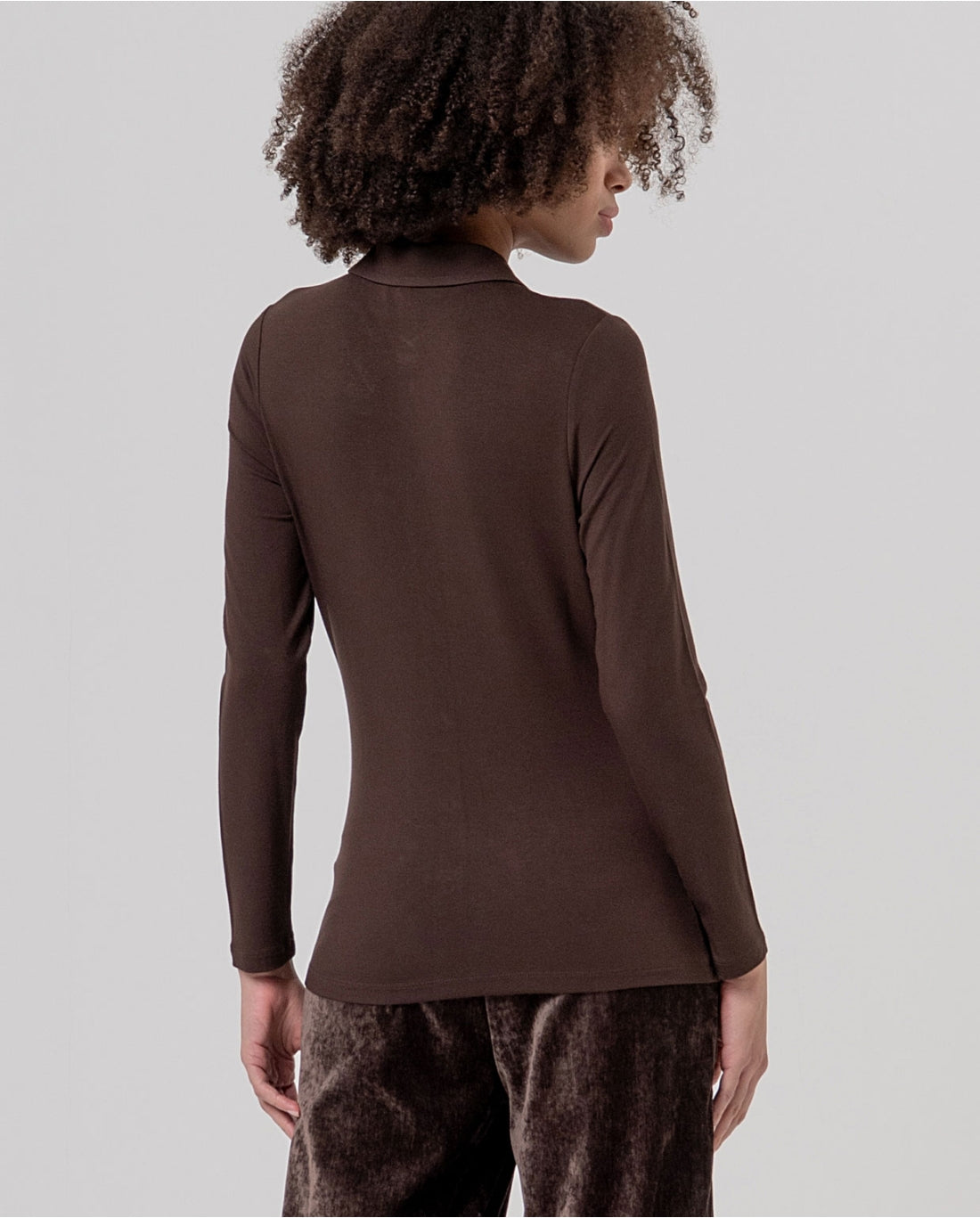 Camicia aderente in bambù 556BAUM111 84 SURKANA 