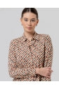 Camicia ampia stampa geometrica 556CAVA113 02 SURKANA 