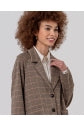 Giacca oversize quadri 556XIJA311 04 SURKANA 