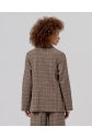 Giacca oversize quadri 556XIJA311 04 SURKANA 