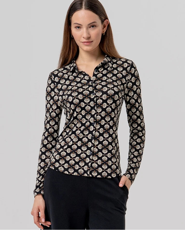 Camicia a maniche lunghe stampata 566JIRA112 00 SURKANA 