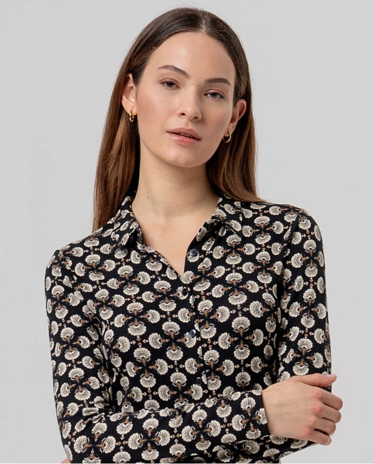 Camicia a maniche lunghe stampata 566JIRA112 00 SURKANA 