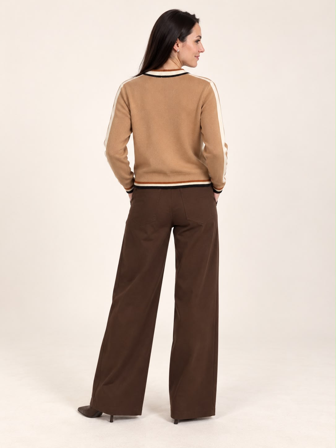 Maglia girocollo con righe 566SAKO233 02 SURKANA 