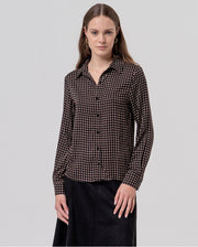 Camicia ampia con stampa tipo foulard 566SAVI124 00 SURKANA 