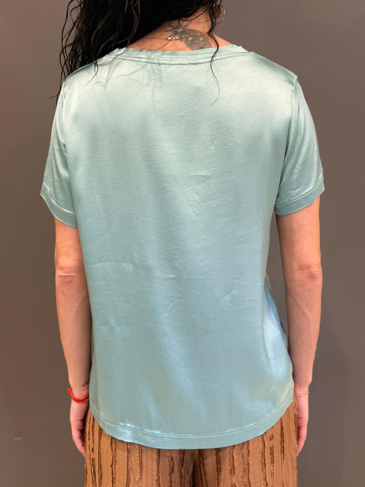 Casacca elasticizzata viscosa FA535B ACQ CRISTINA GAVIOLI 