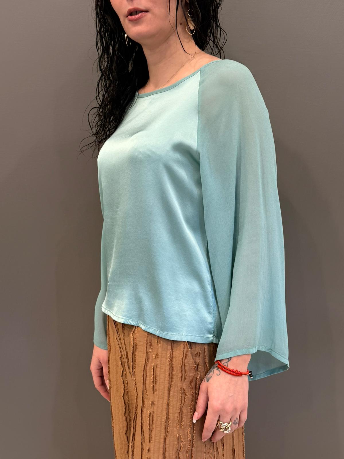 Casacca G059B ACQ CRISTINA GAVIOLI 