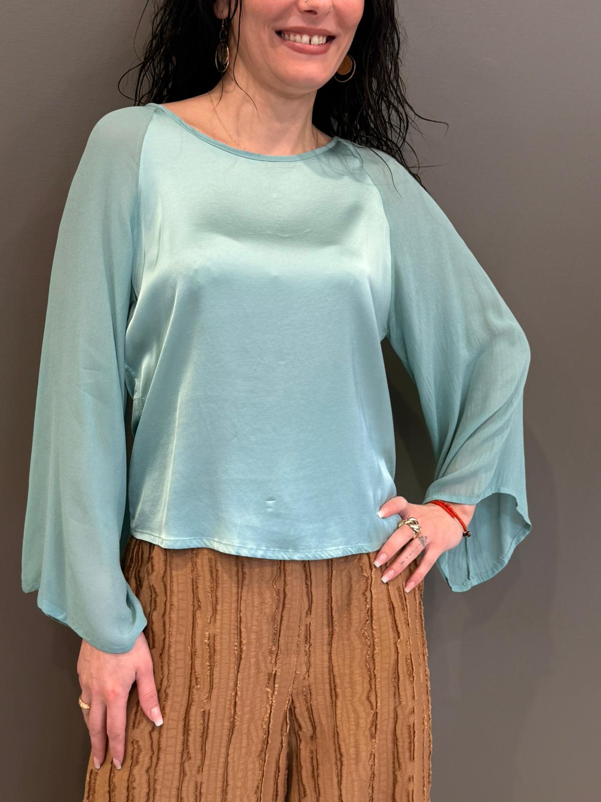 Casacca G059B ACQ CRISTINA GAVIOLI 
