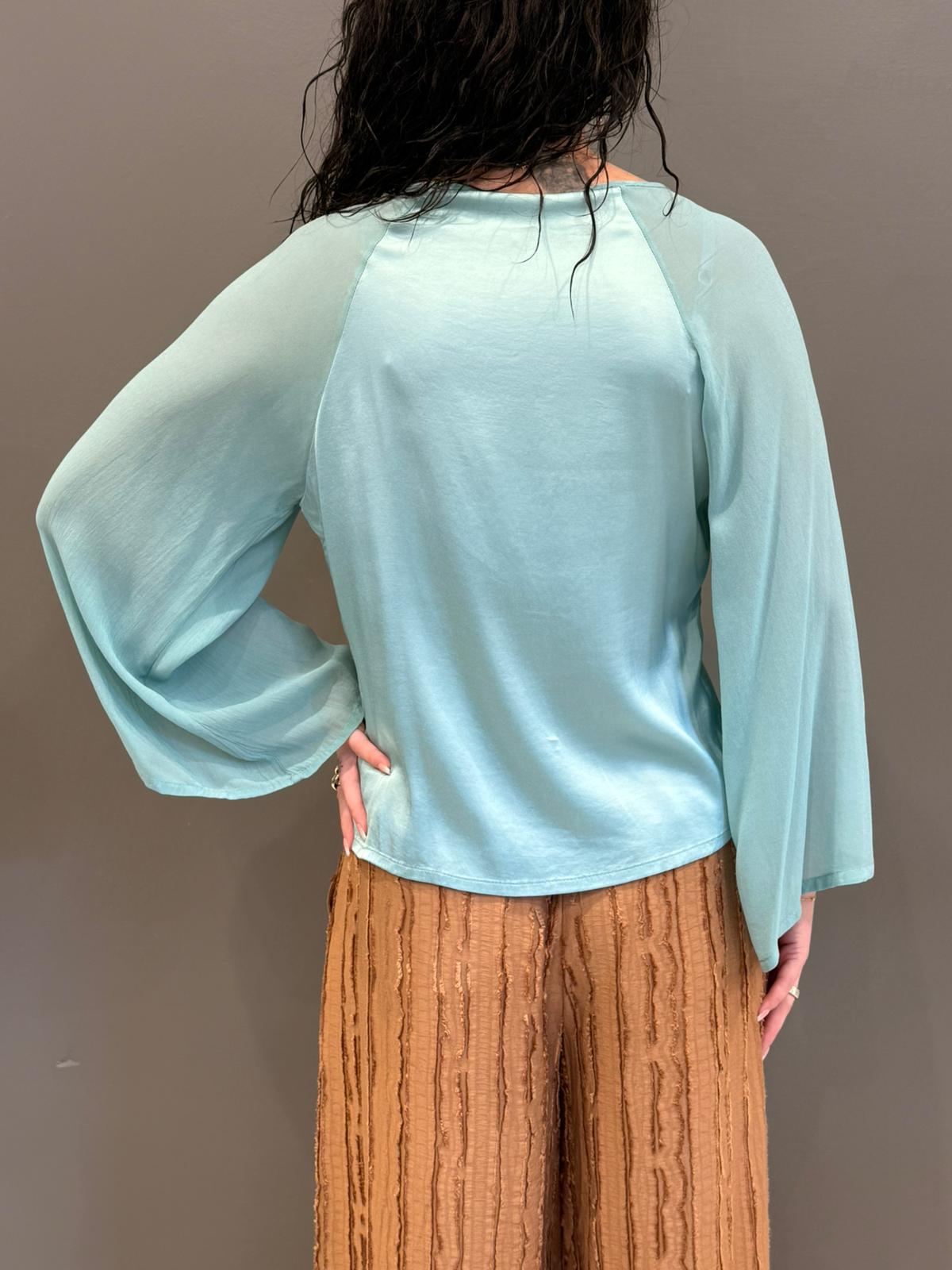Casacca G059B ACQ CRISTINA GAVIOLI 