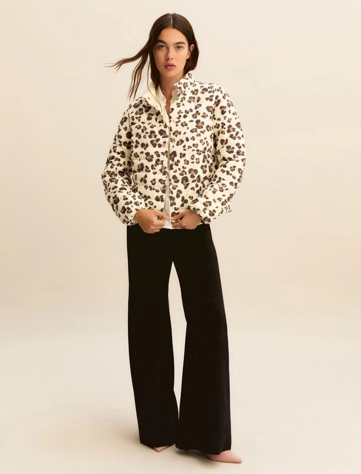 Piumino Reversibile Donna Leopardato PATIO 003 EMME MARELLA 