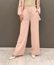 Pantaloni palazzo cady<BR/> CP25-67 RO REALI 