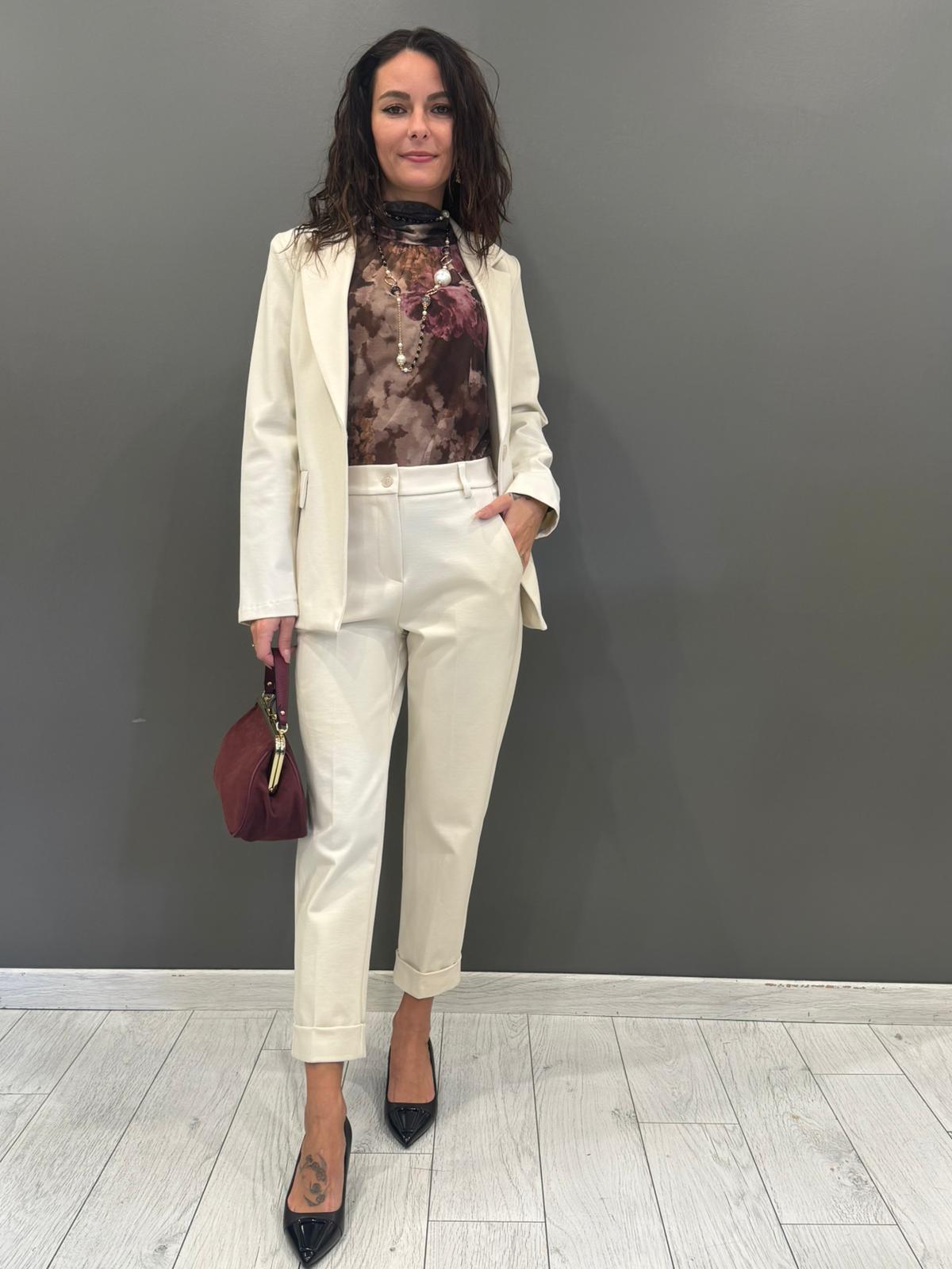 Giacca jersey un bottone CG25-31 BU REALI 