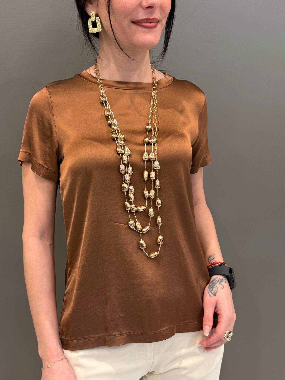 Casacca elasticizzata viscosa FA535B MO CRISTINA GAVIOLI 