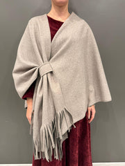 mantella  con frange L5519 BE REBECCA 