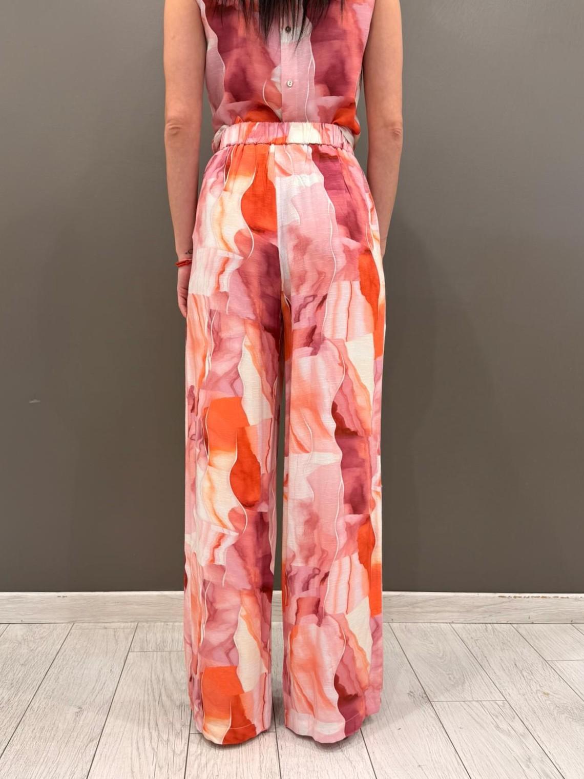 Pantalonifantasia vita elasticizzata 31534 106 CRISTINA GAVIOLI 