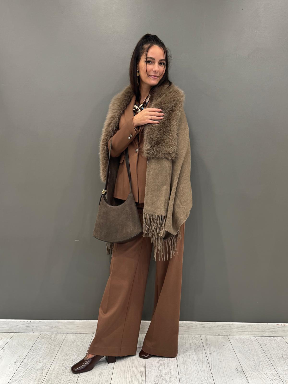 pantalone patte dietro EC21792U244 MO CRISTINA GAVIOLI 