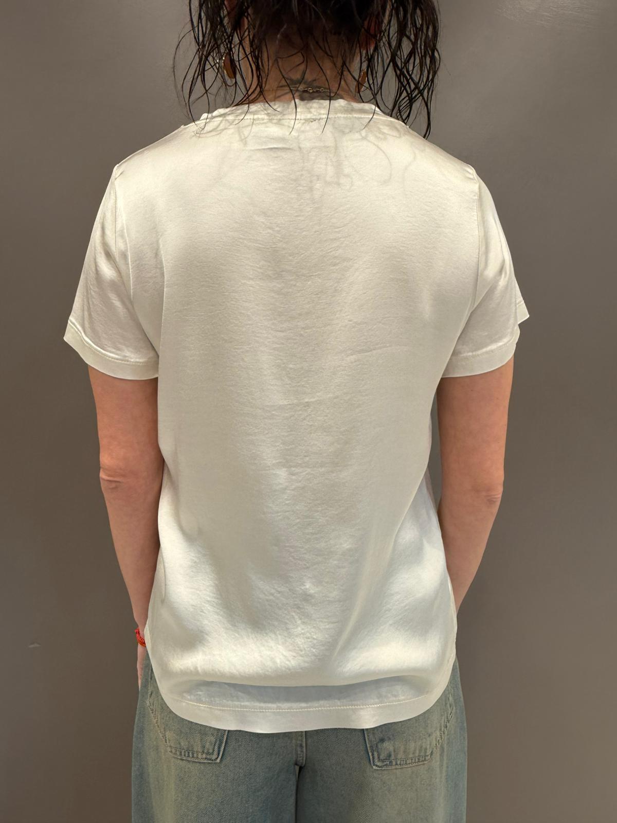 Casacca elasticizzata viscosa FA535B BU CRISTINA GAVIOLI 