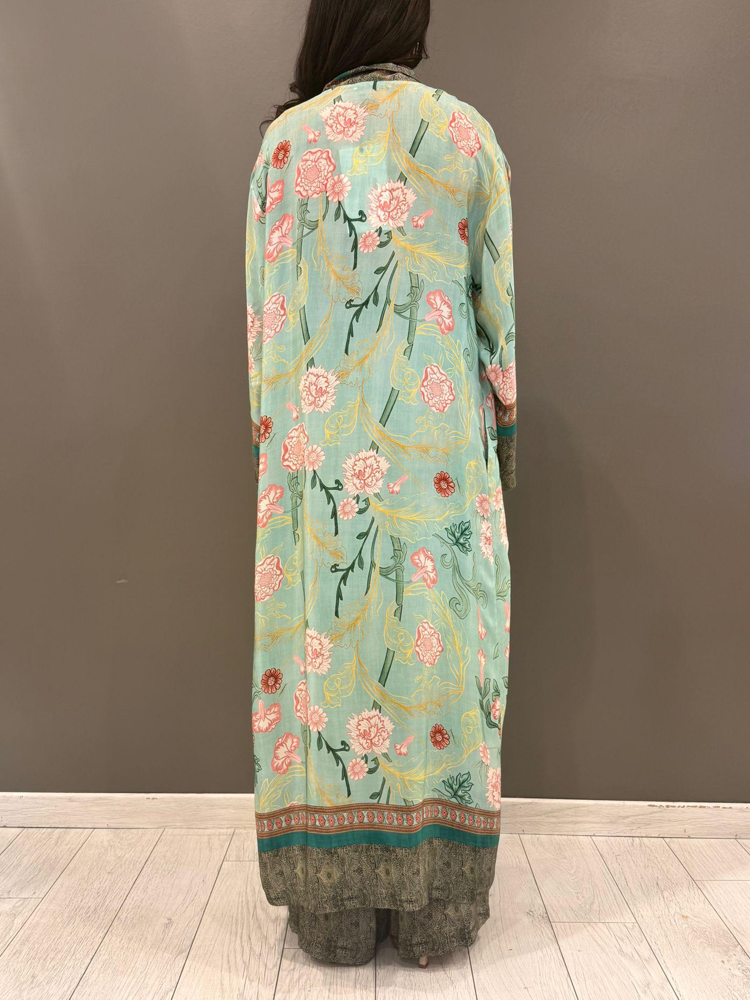 Kimono lungo fantasia 26318 AQ WU'SIDE 
