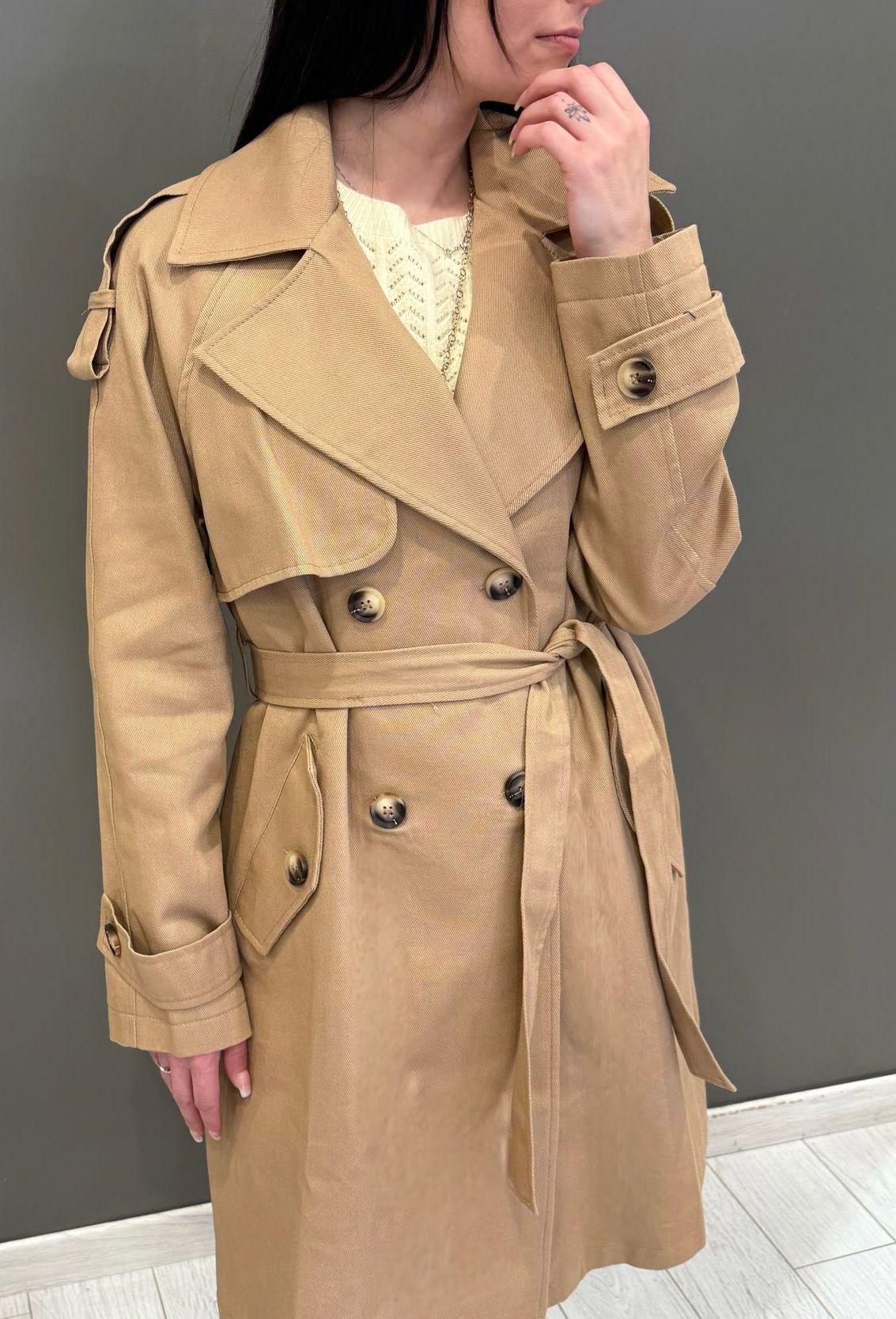trench lungo cotone 125011 SA CRISTINA GAVIOLI 