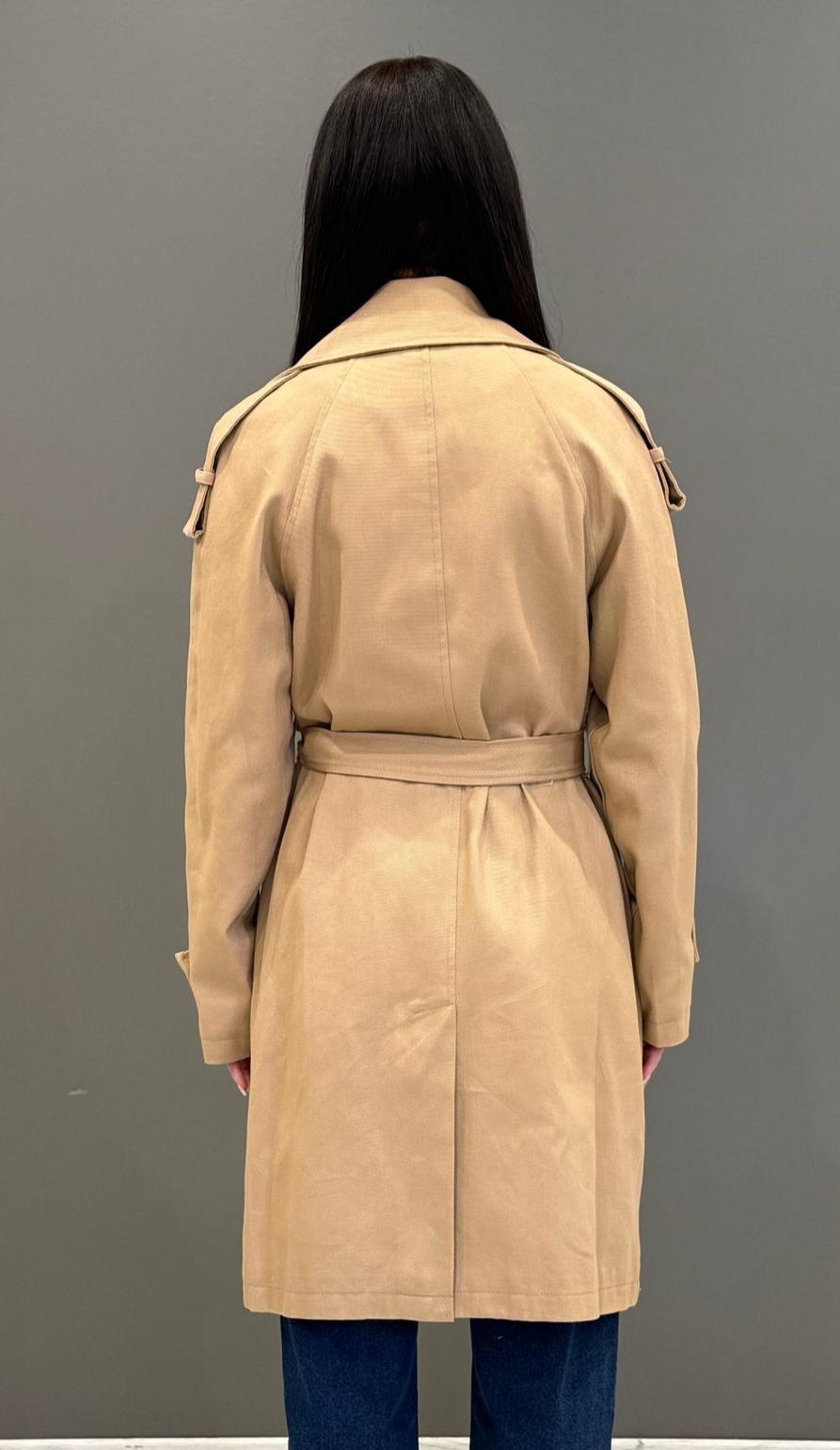 trench lungo cotone 125011 SA CRISTINA GAVIOLI 