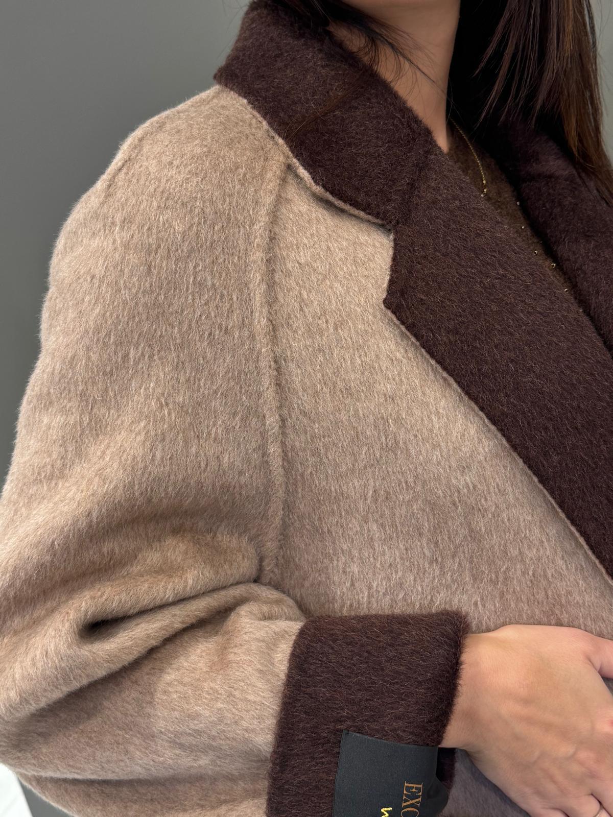 Cappotto double lana 25632 V3 WU'SIDE 