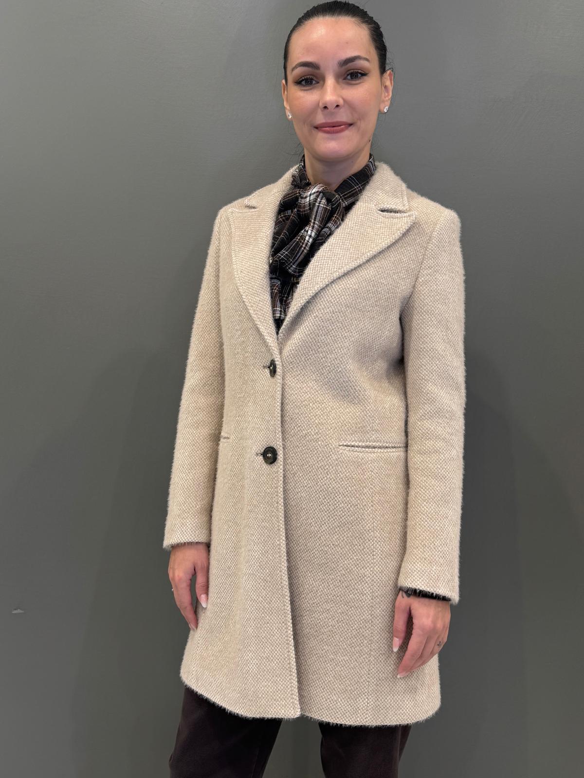 Cappotto baronetto ammagliato 20464 BE CRISTINA GAVIOLI 