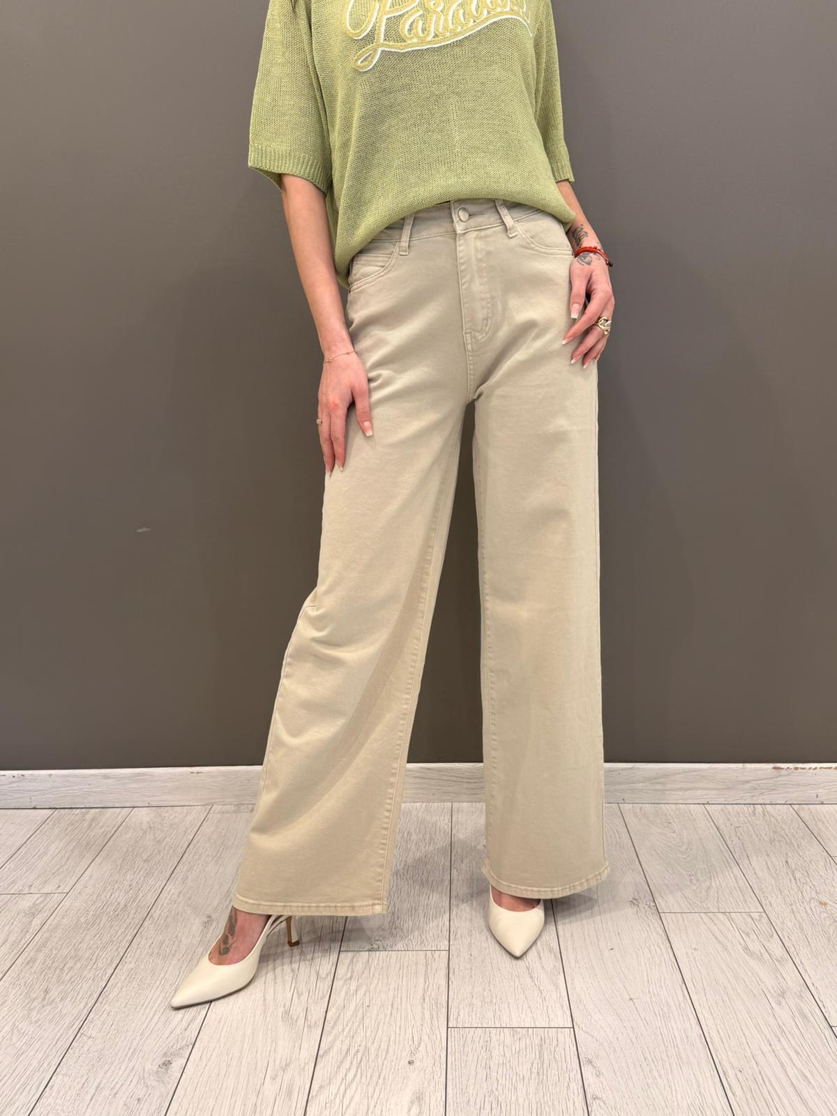 Pantaloni denim color HD32444 SA CRISTINA GAVIOLI 