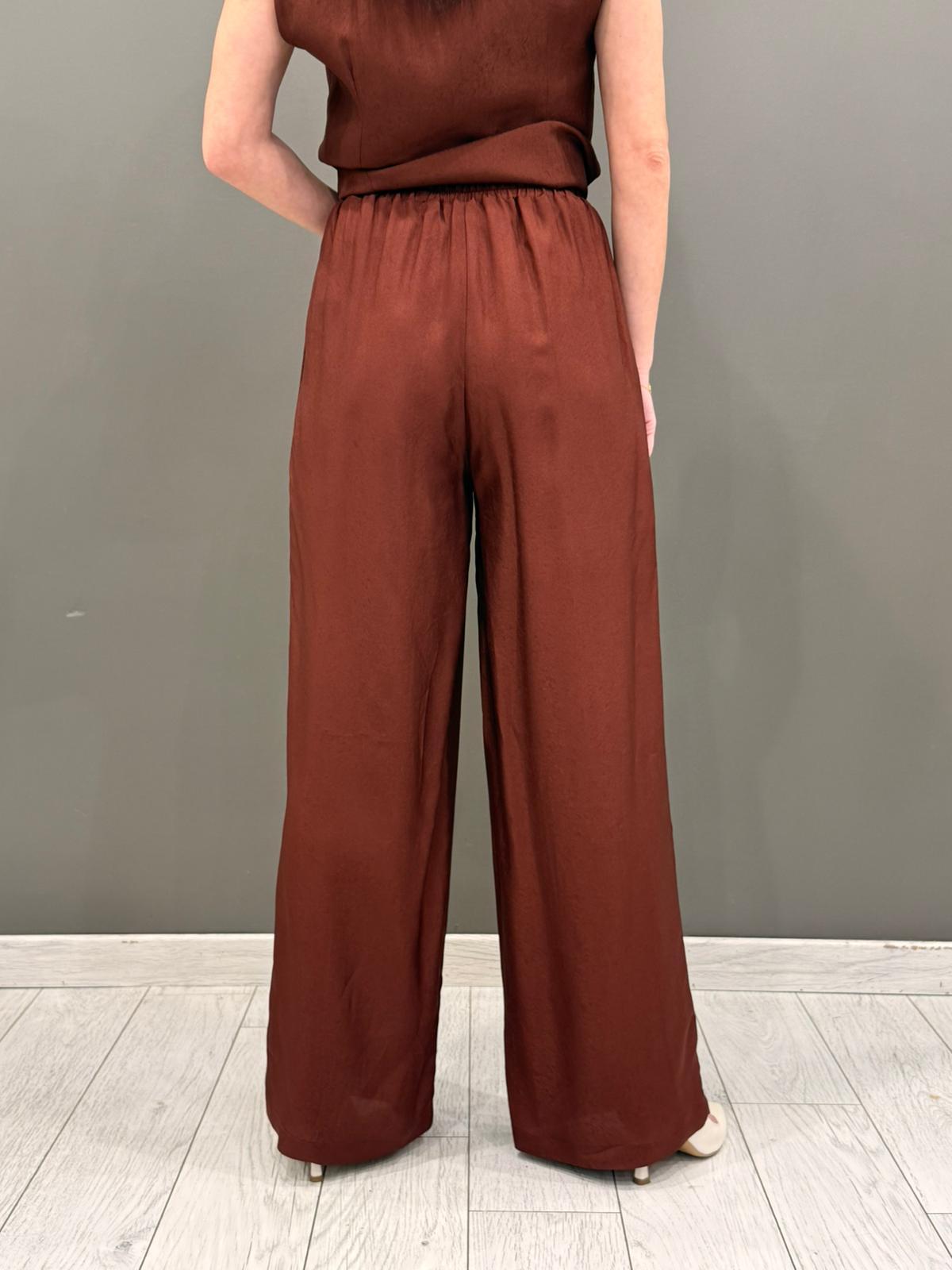 pantaloni palazzo con coulisse 26289 MA WU'SIDE 