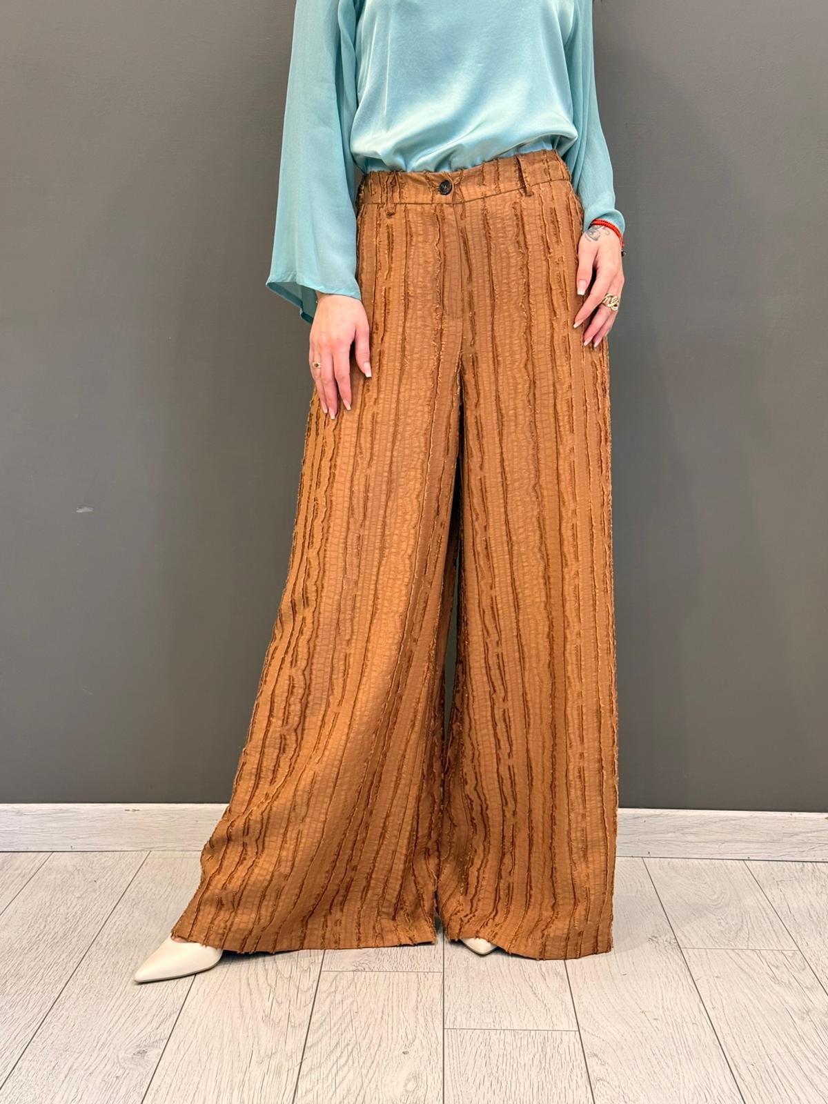 Pantapalazzo jaquard P3081 U CRISTINA GAVIOLI 