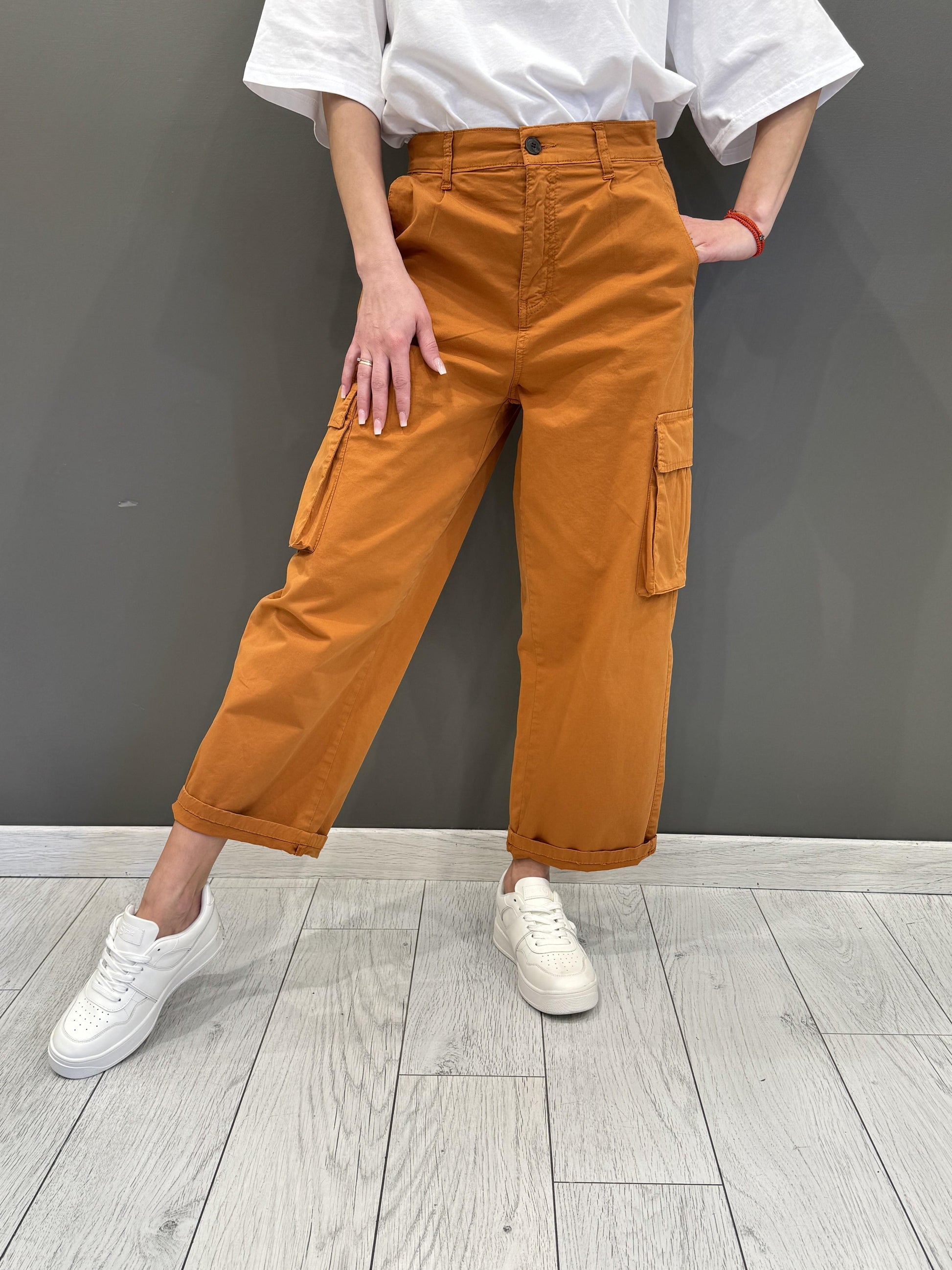 pantalone cargo 30512V2 CAN CRISTINA GAVIOLI 