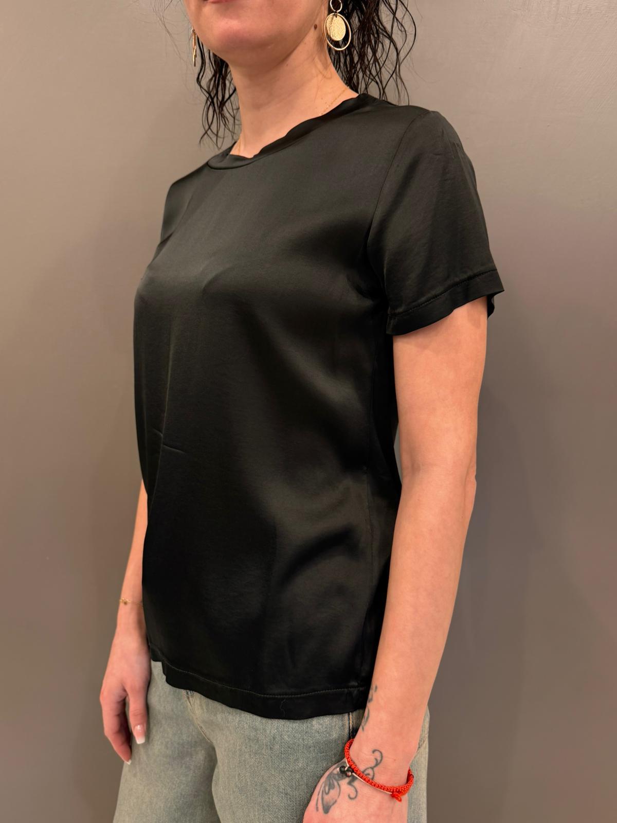 Casacca elasticizzata viscosa FA535B NE CRISTINA GAVIOLI 