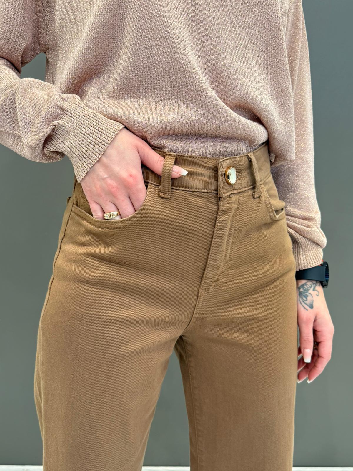 pantaloni con risvolto JECO264 TA CRISTINA GAVIOLI 