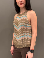 Top Jaquard D90096 U CRISTINA GAVIOLI 