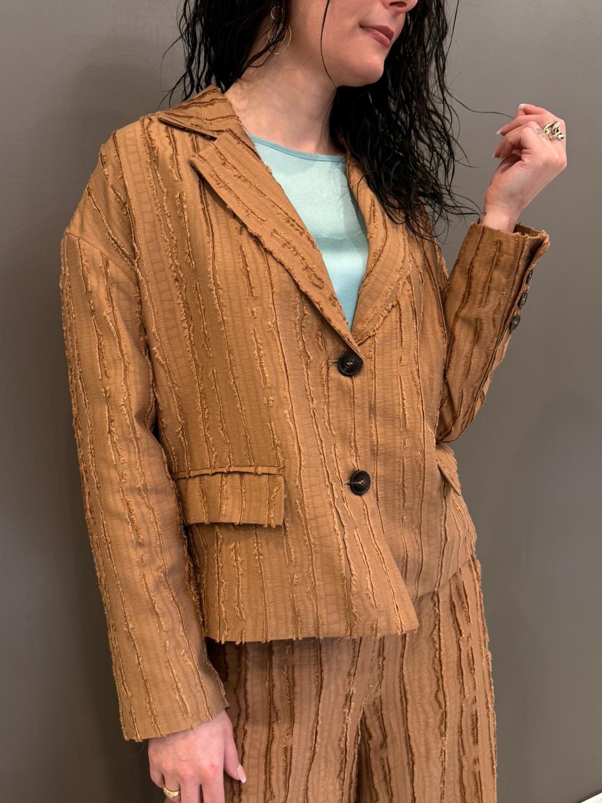 Giacca Jaquard B3080 U CRISTINA GAVIOLI 