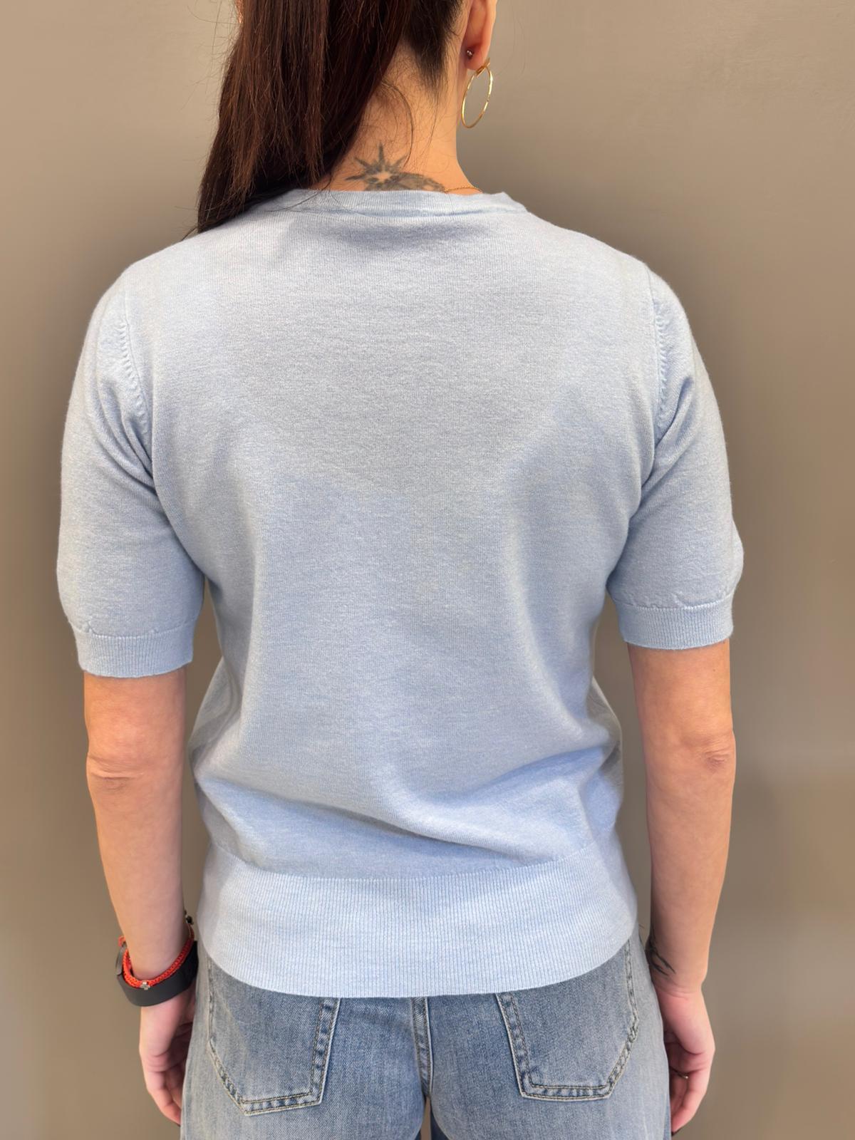 Maglia girocollo manica corta JN0789 039 REBECCA 