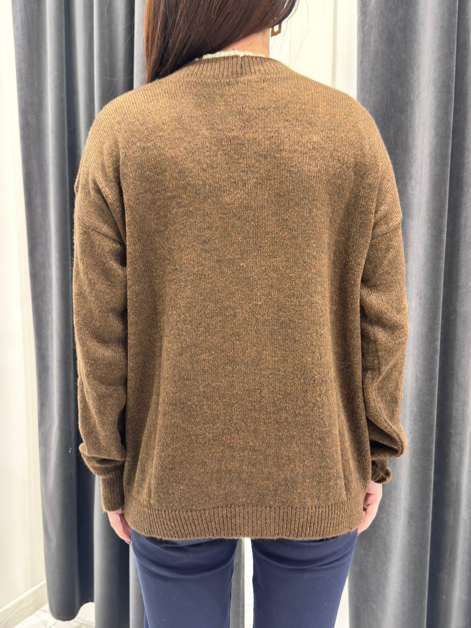 Cardigan rombi I-26816 MOBE REALI 