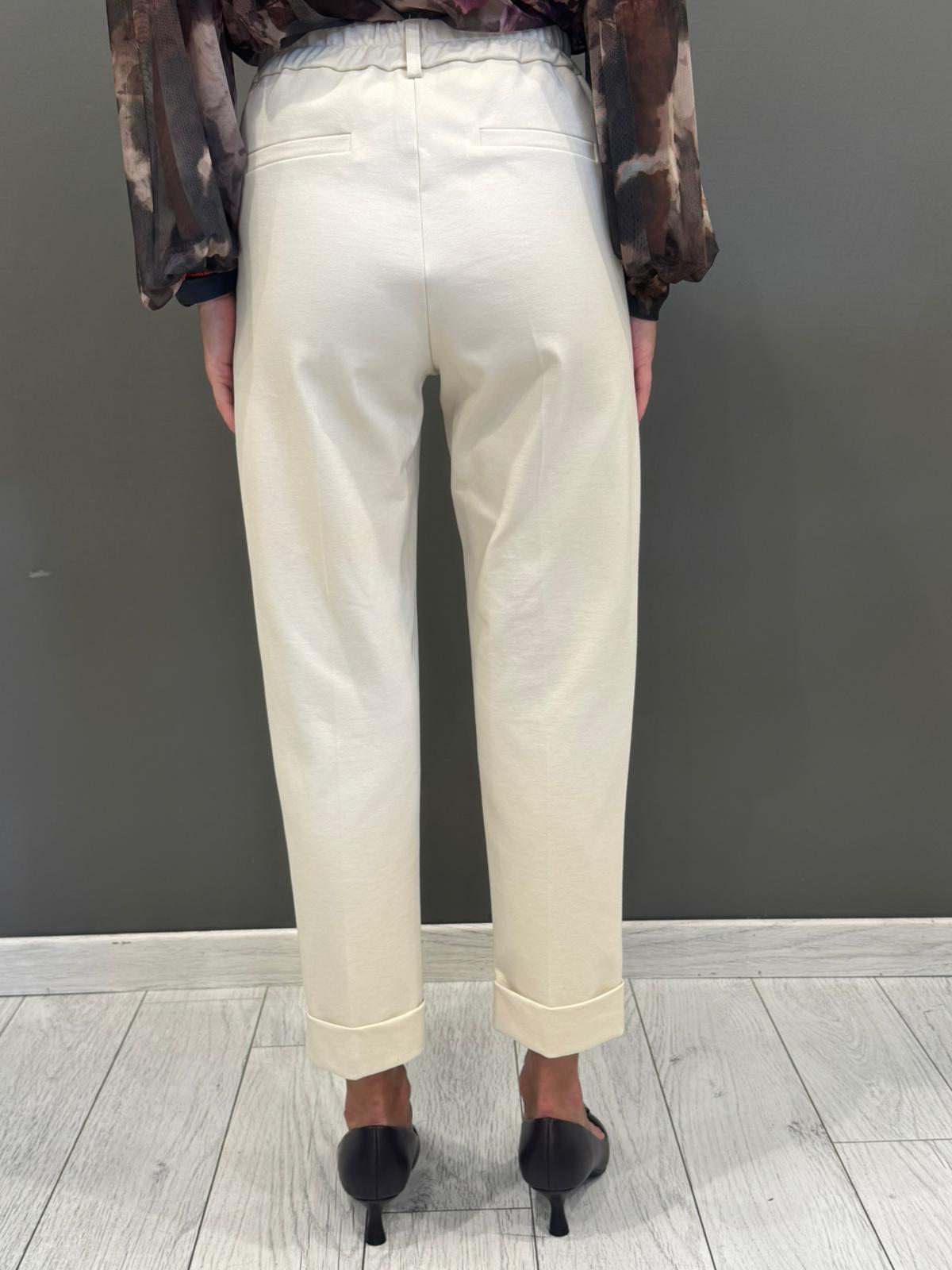 Pantaloni in jersey con risvolto CP25-30 BU REALI 