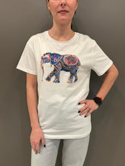 T-shirt stampa FF67474 ASS CRISTINA GAVIOLI 