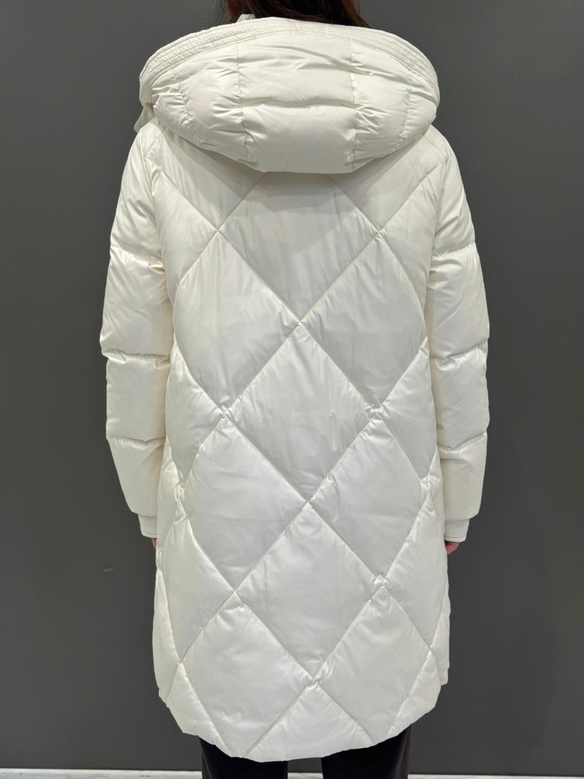 Piumino midi contrasto in flanella KIGALI 004 REALI 