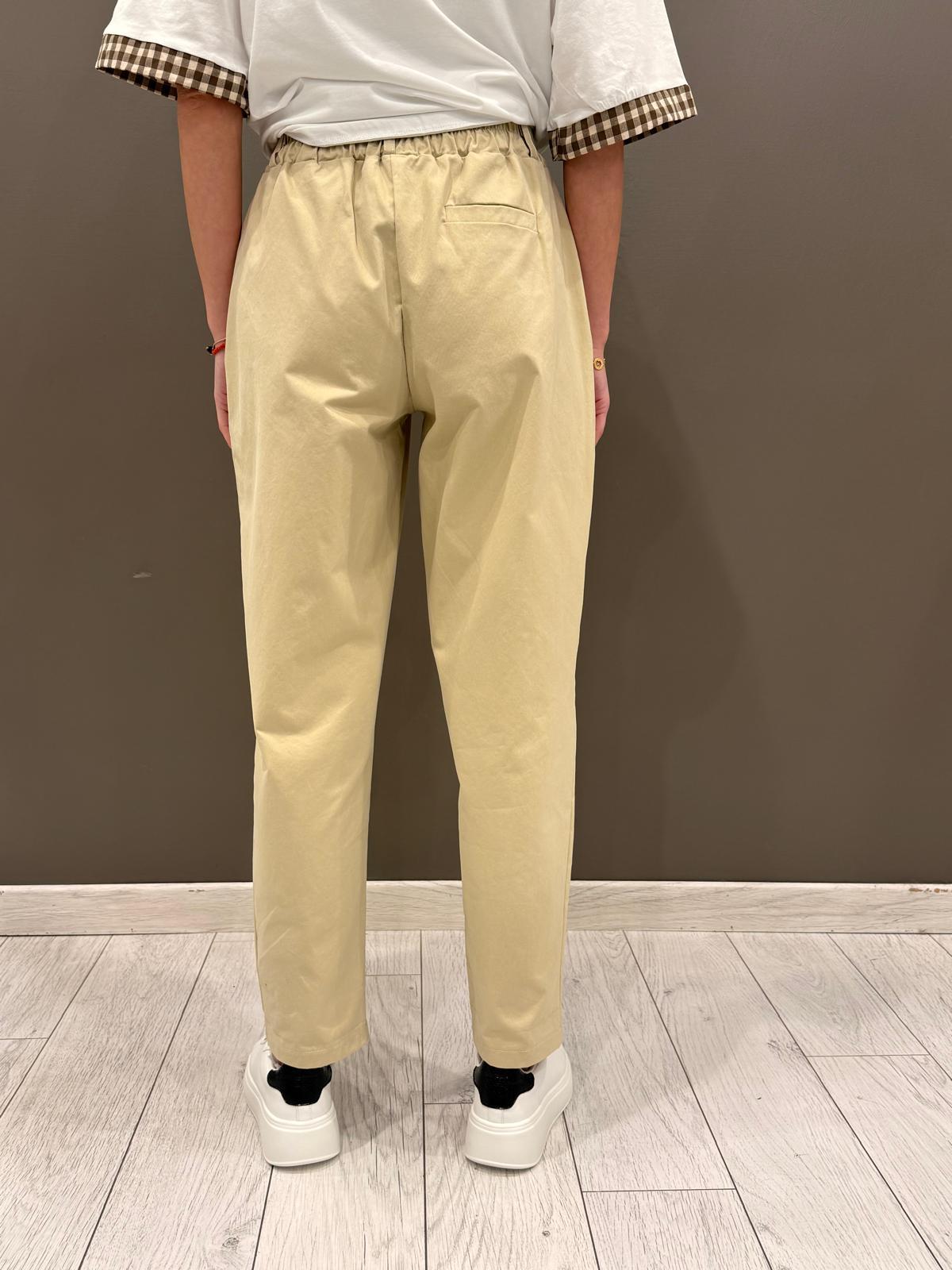 Pantalone chino con pinces AD2686 SA REALI 