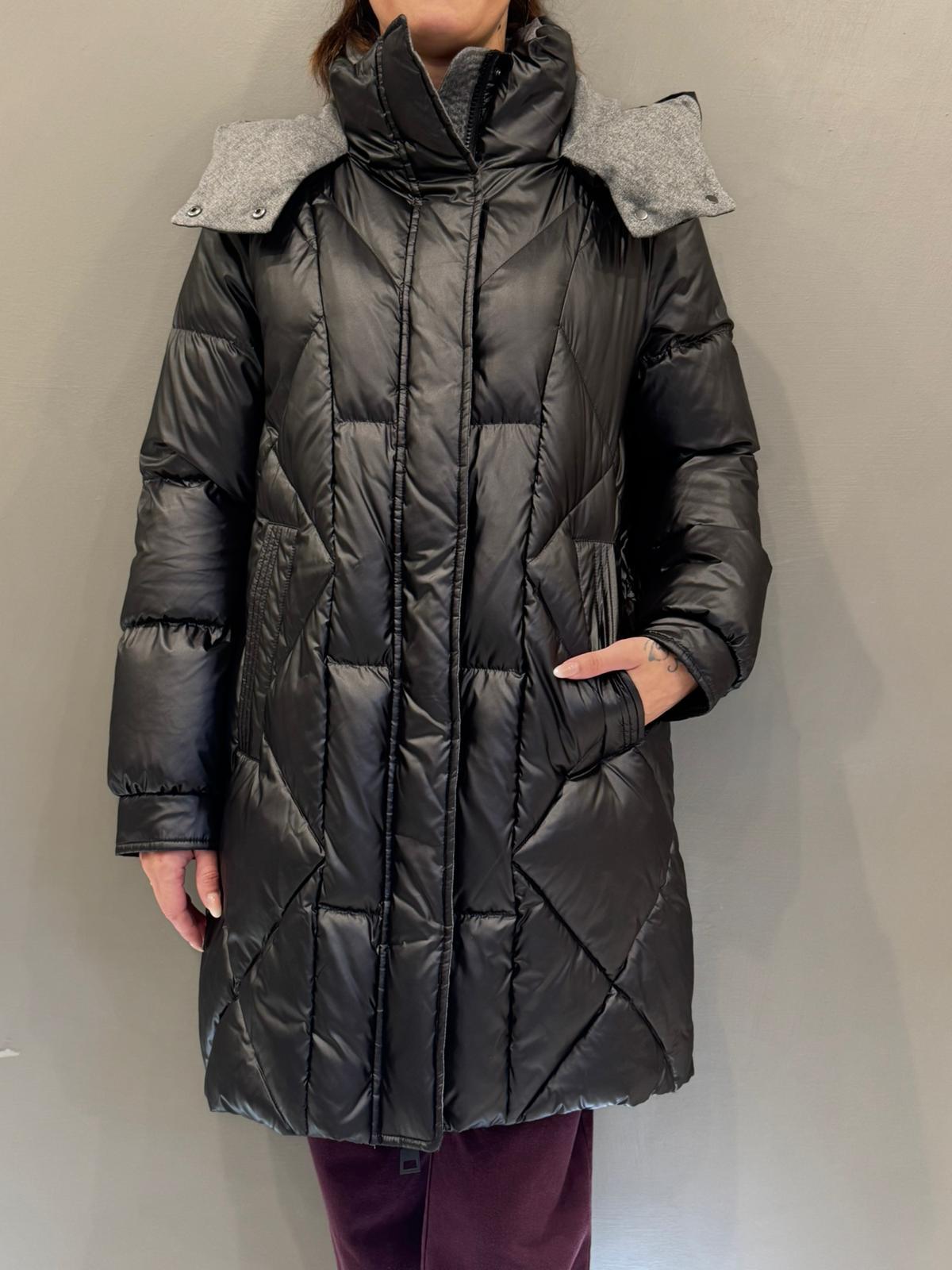 Piumino midi contrasto in flanella KIGALI 099 REALI 